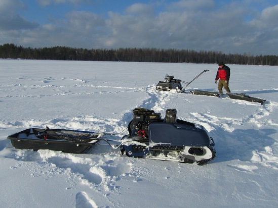 Отчет о зимней рыбалке на окуня с блесной Русалка с обливным светящимся тройником.
