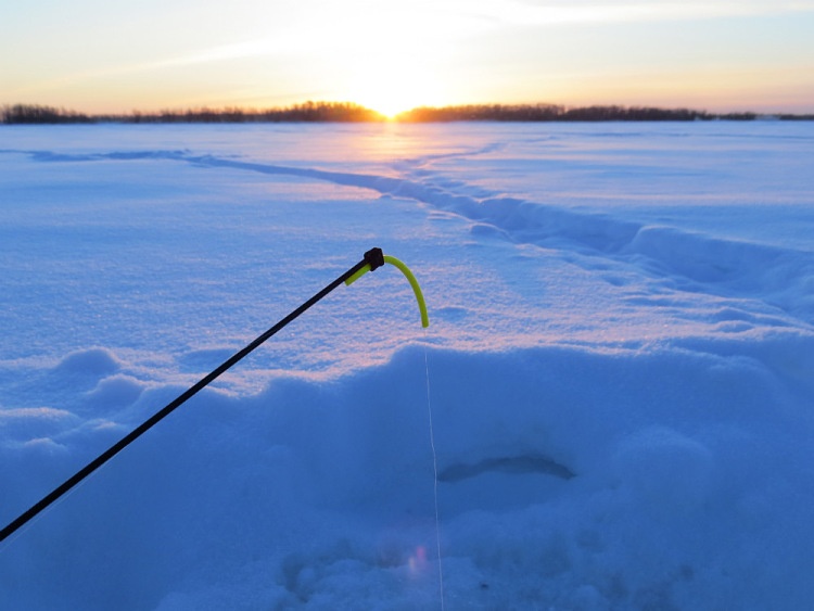 Фотоотчет о весенне-зимней рыбалки на балансир Classic