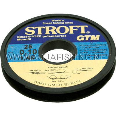 Леска Stroft GTM 0,10mm 25m