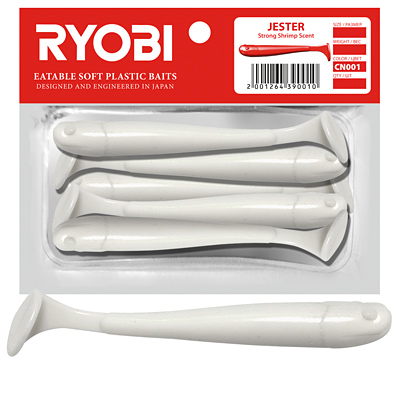 Риппер Ryobi JESTER (51mm), цвет CN001 (white night), (8шт)