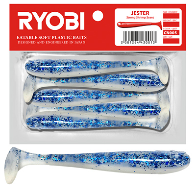 Риппер Ryobi JESTER (51mm), цвет CN005 (blue boy), (8шт)