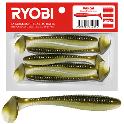 Риппер Ryobi VARGA(75 мм), цвет CN007(spring lamprey),(5 шт)