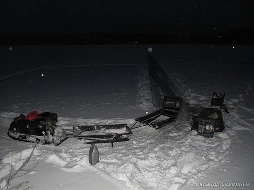 Статья о зимней рыбалке на глухом озере поморья с блеснами и балансирами AQUA