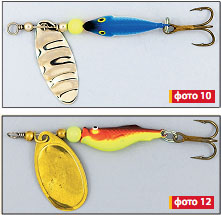 Статья о переднегогруженных блеснах компании AQUA.