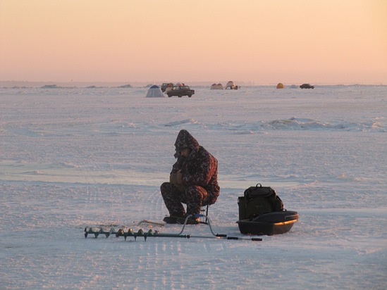 Отчет о рыбалке на навагу на Северной Двине. Уловистые зимние блесна.