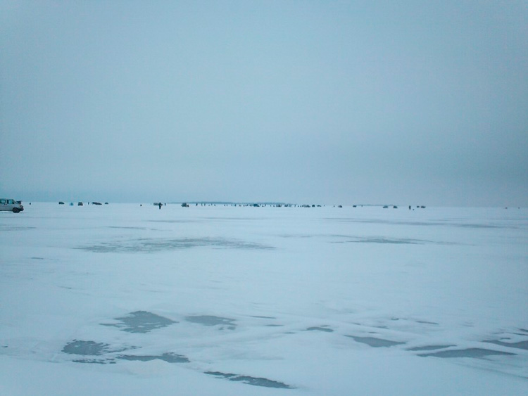 Фотоотчет о зимней ладожской