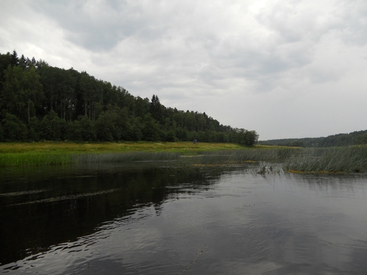 Отчет о рыбалке на реке Угра на спиннинг с воблерами AQUA.