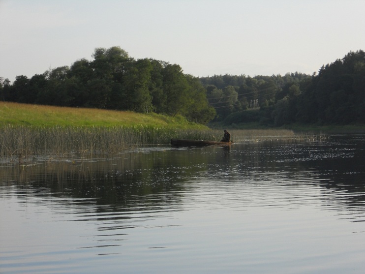 Отчет о рыбалке на реке Угра на спиннинг с воблерами AQUA.
