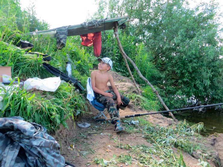 Отчет о летней рыбалке на фидерное удилище TORNADO в Архангельской области.