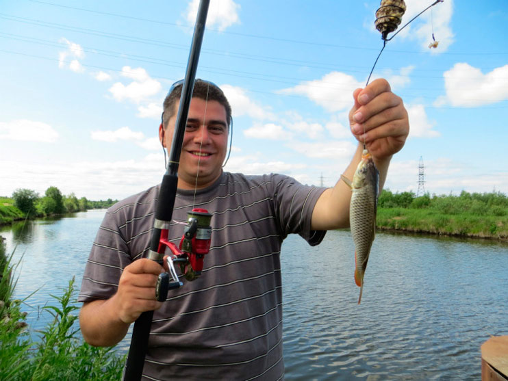 Отчет о летней рыбалке на фидерное удилище TORNADO в Архангельской области.