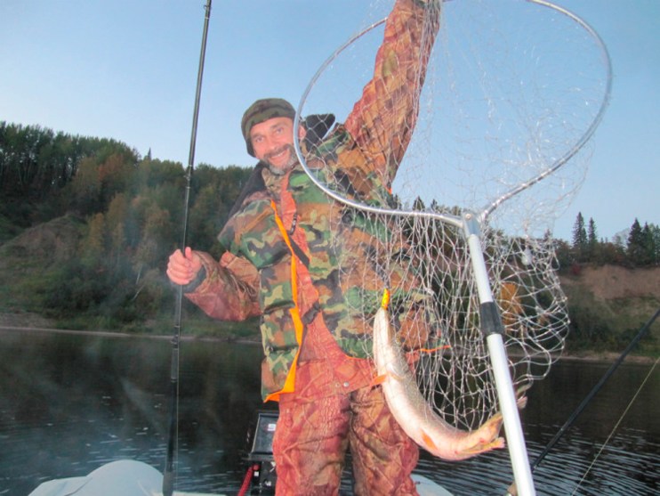 Фотоотчет о рыбалки с осенними воблерами AQUA
