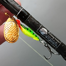 Лепесток судьбы под хмурым небом или история одной приманки AQUA Fish Comet