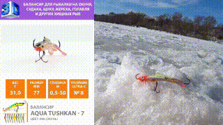 Балансир AQUA Tushkan-7 видео, youtube