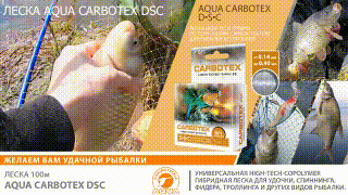 Леска AQUA Carbotex DSC