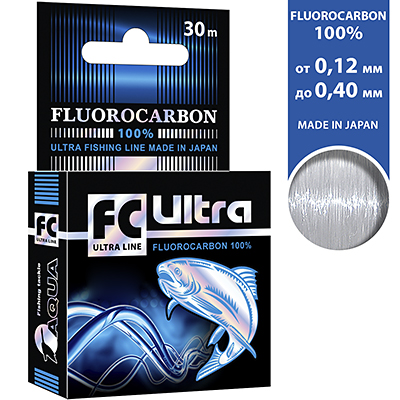 Лески AQUA FC ULTRA Fluorocarbon