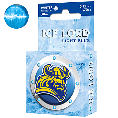 Леска AQUA Ice Lord Light Blue