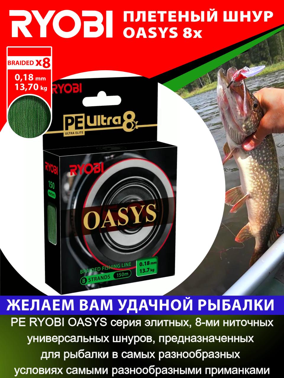 Плетеный шнур RYOBI OASYS