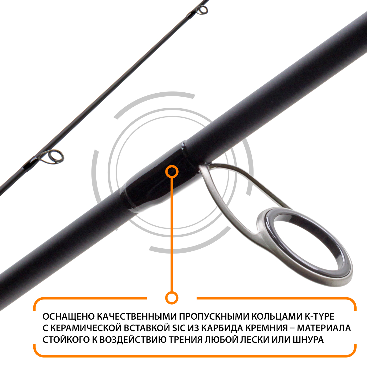 Спиннинг штекерный AQUA AMADEUS PRO