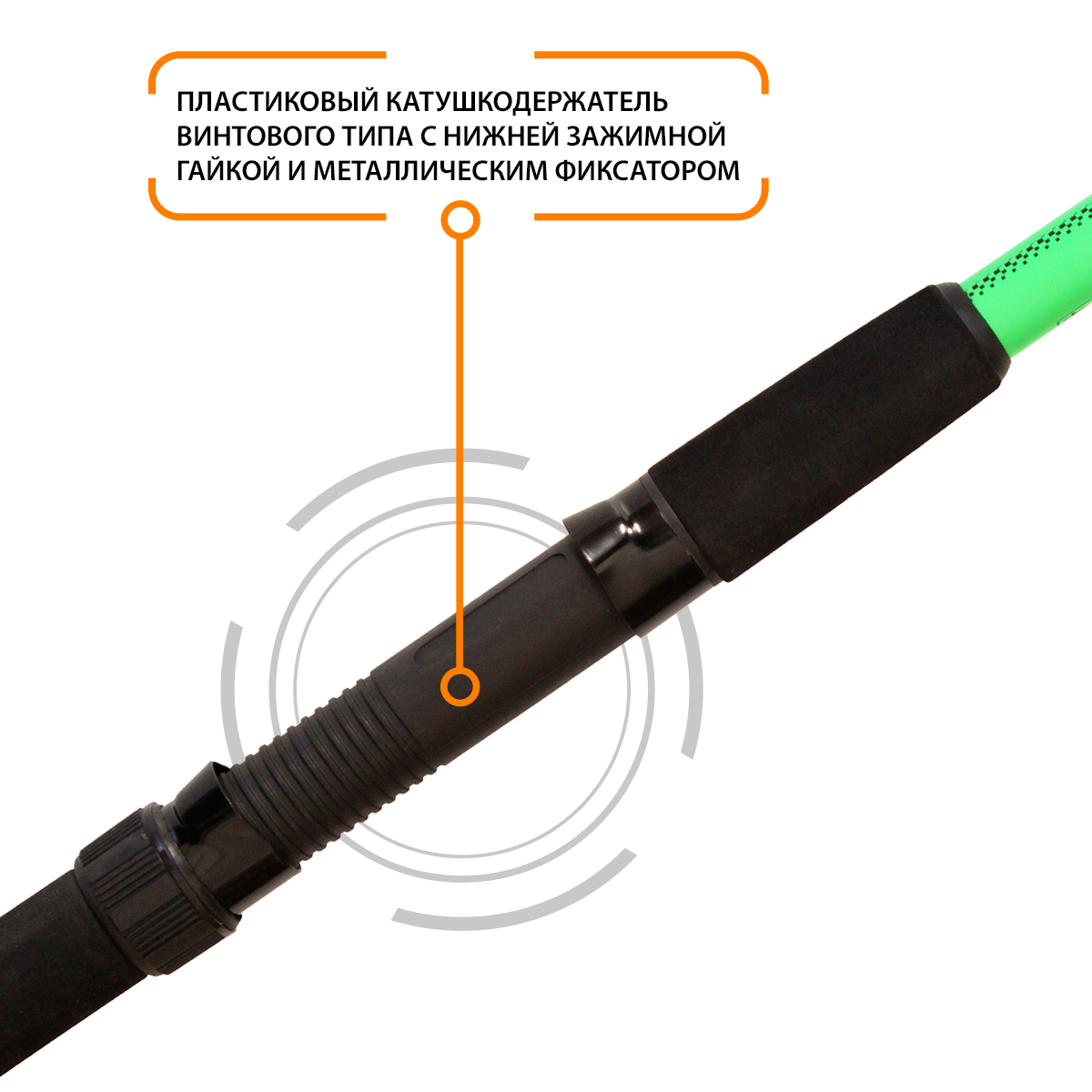 Спиннинг телескопический для рыбалки AQUA ARDO