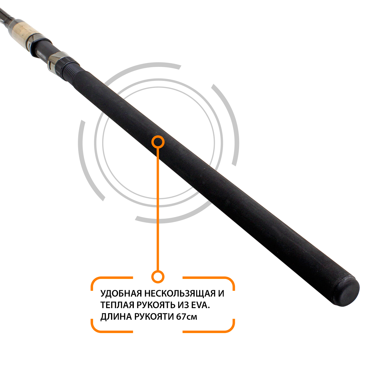 Удилище фидерное для рыбалки AQUA PULSAR