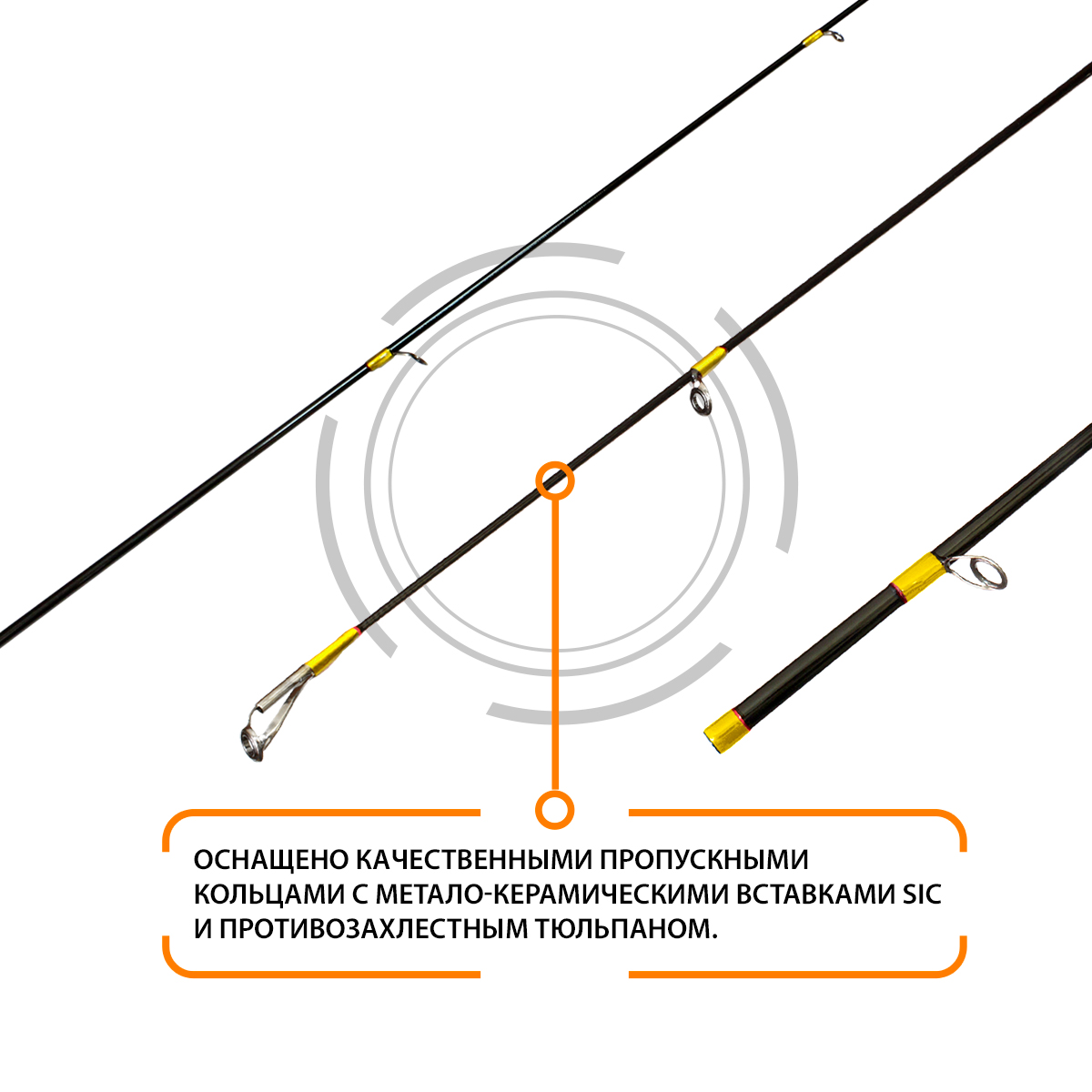 Спиннинг штекерный AQUA RED FISH PRO SPIN