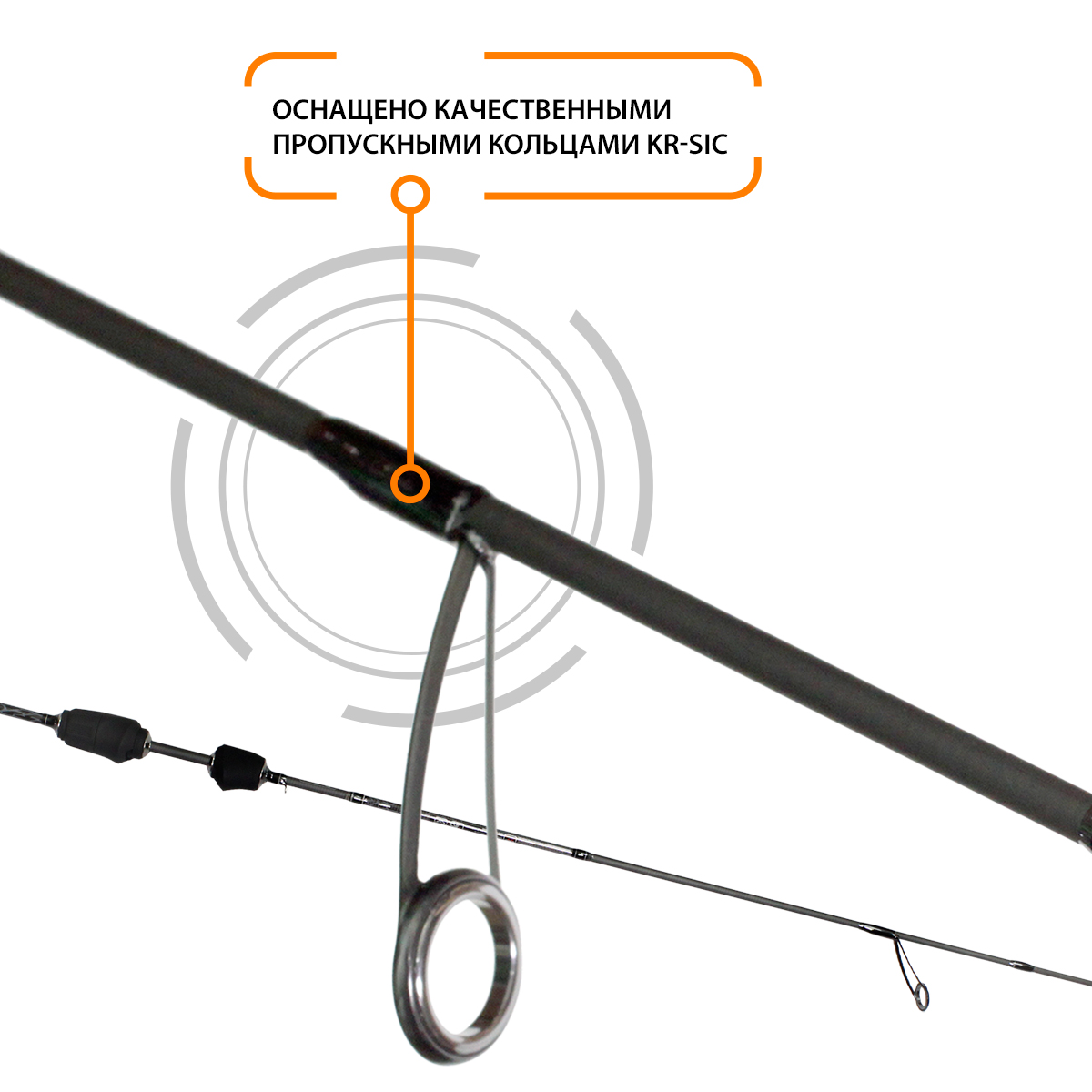 Спиннинг штекерный AQUA SPIRIT 1,80m 1-7g