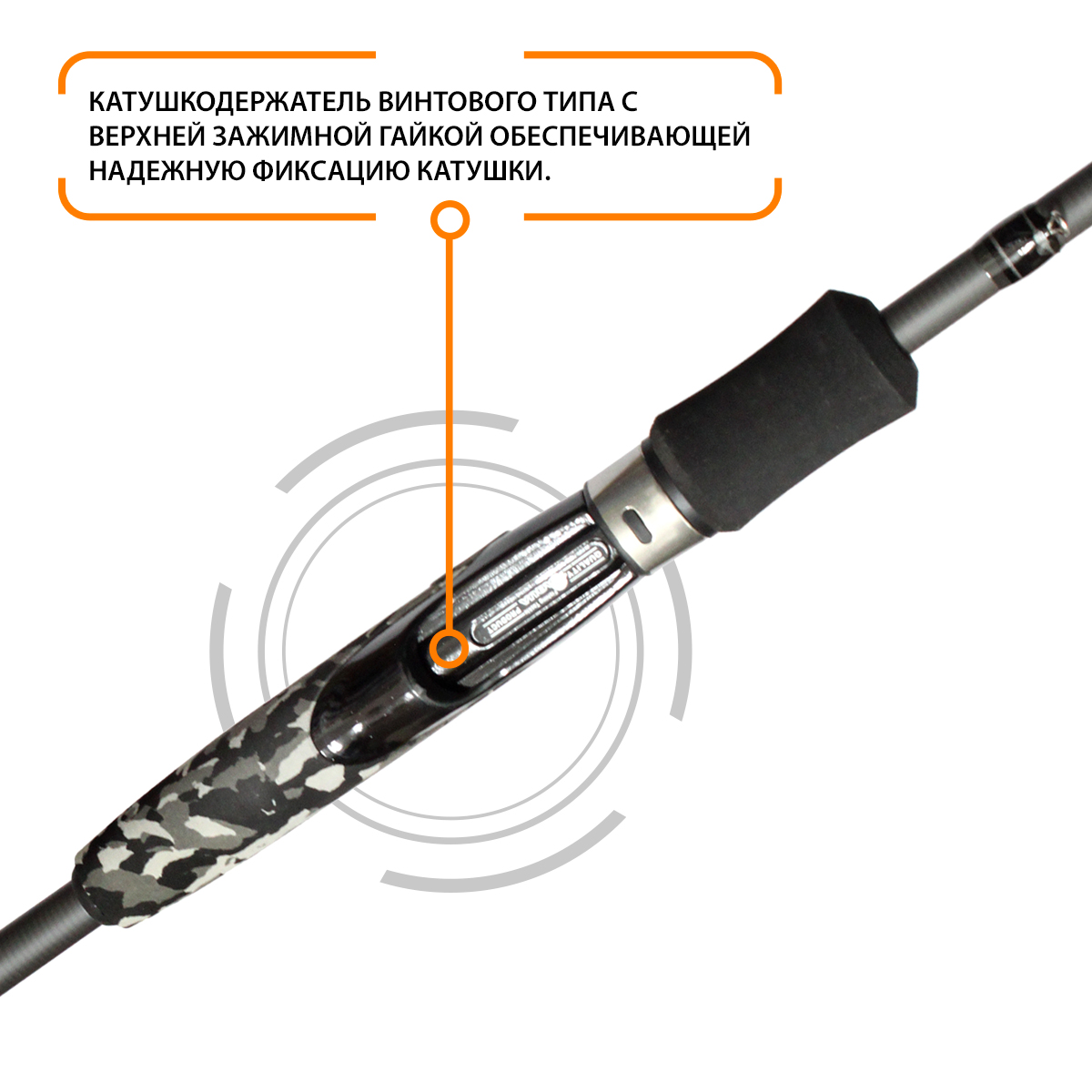 Спиннинг штекерный для рыбалки AQUA TWINGO