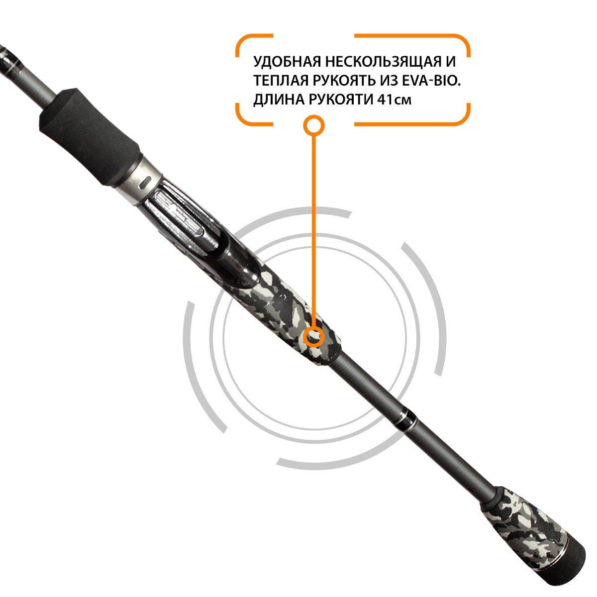 Спиннинг штекерный для рыбалки AQUA TWINGO