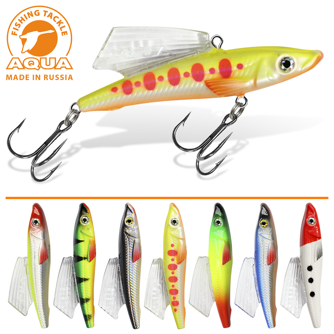 Воблер AQUA БЕКАС VIB