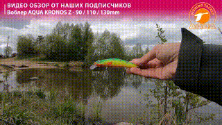 Воблер AQUA KRONOS-Z