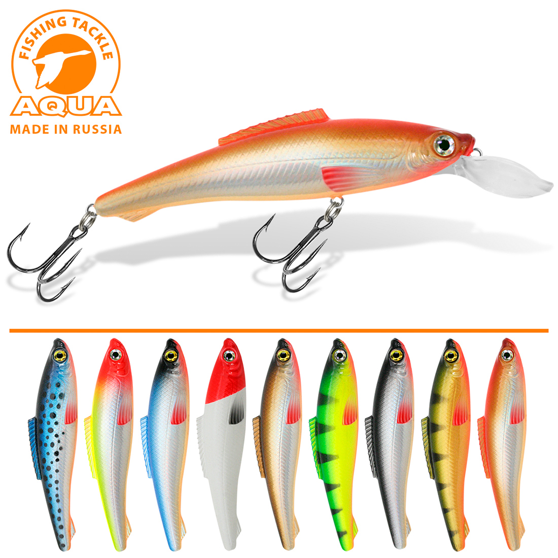 Воблер AQUA ЛЕШИЙ-2