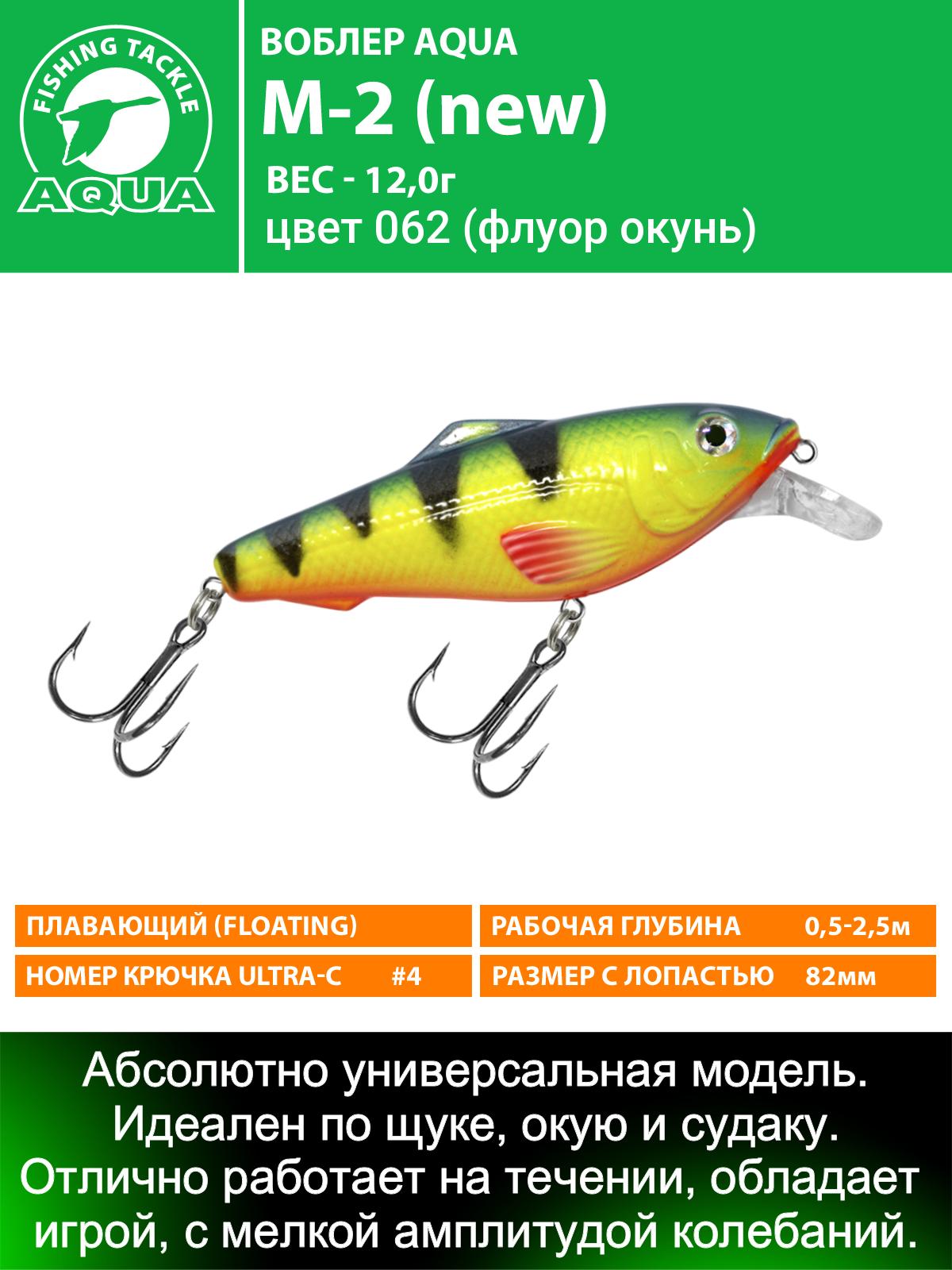 Воблер AQUA M-2 (new)