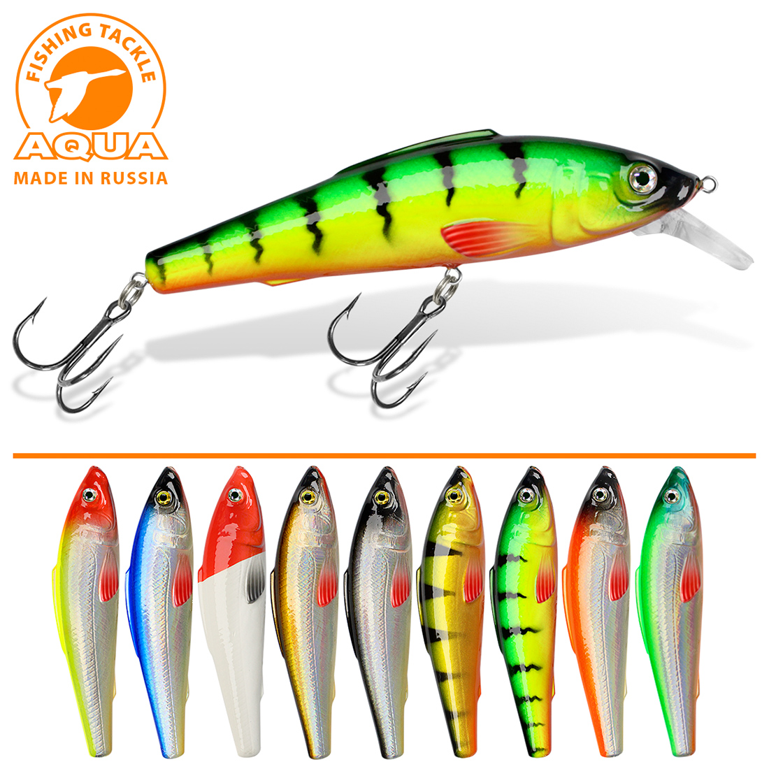 Воблер AQUA M-3-МШ