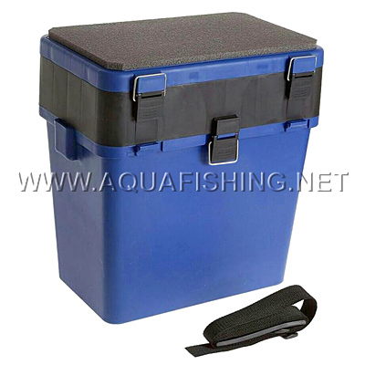 Ящик зимний синий-черный AQUA (380*360*240)