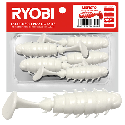 Риппер Ryobi MEFISTO (60mm), цвет CN001 (white night), (5 шт)