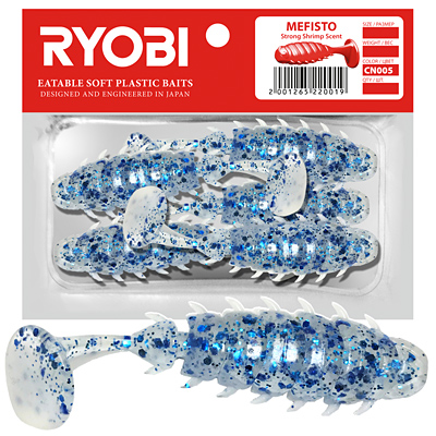 Риппер Ryobi MEFISTO (60mm), цвет CN005 (blue boy), (5 шт)