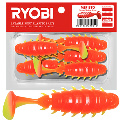 Риппер Ryobi MEFISTO (36mm), цвет CN008 (jungle cock), (8 шт)