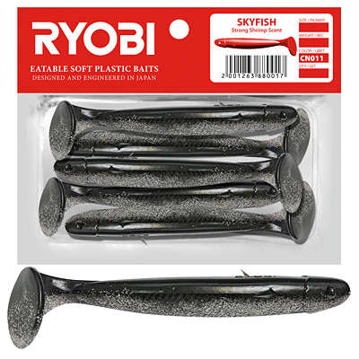 Риппер Ryobi SKYFISH (71mm), цвет CN011 (christmas toy), (5шт)